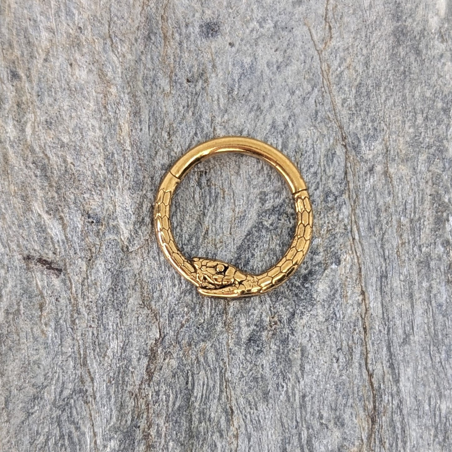 Uroboro clicker ACCIAIO - PVD oro image