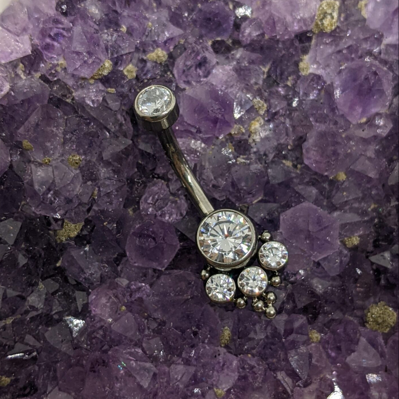 Ornamental navel bar image 0