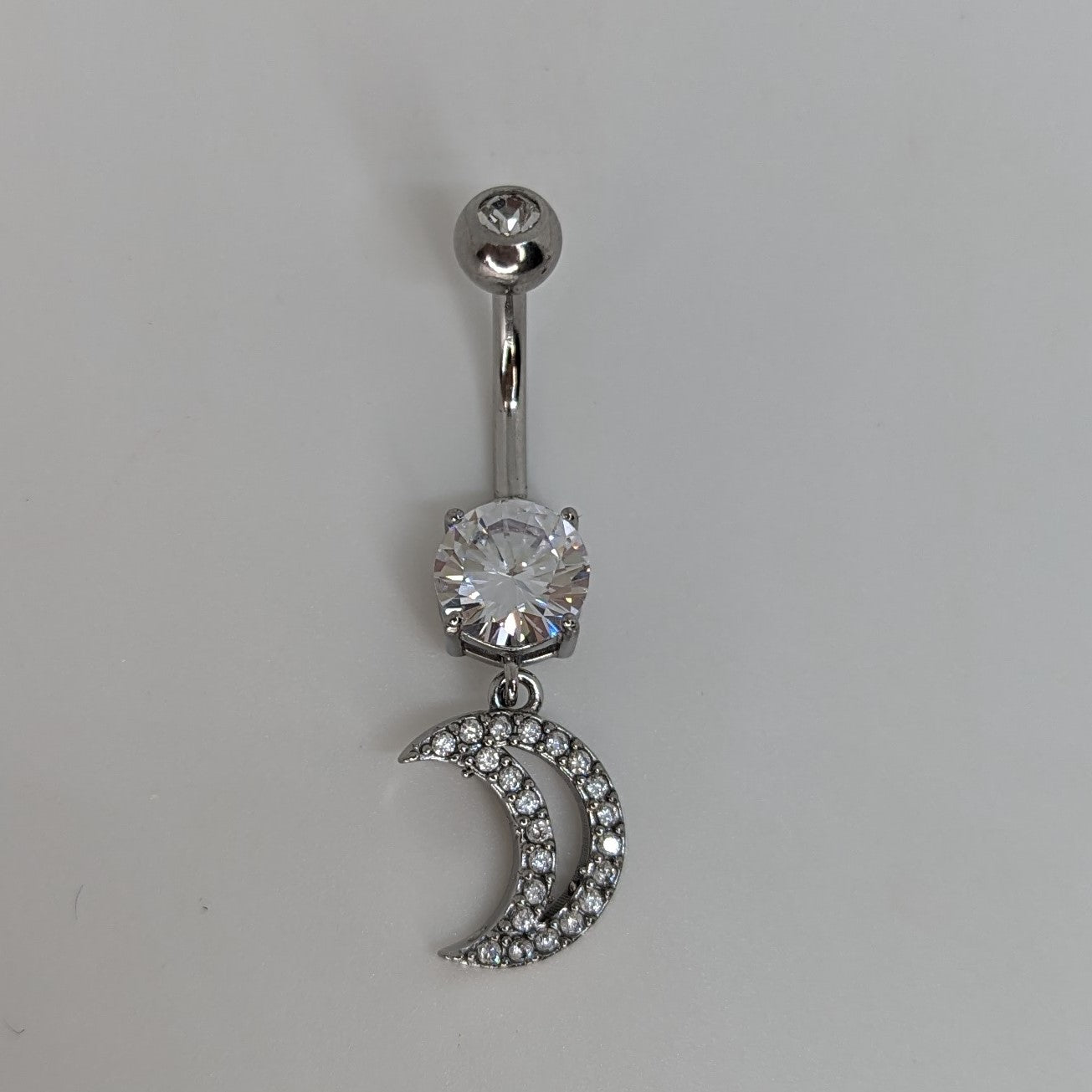 Dangling Moon navel bar image 0