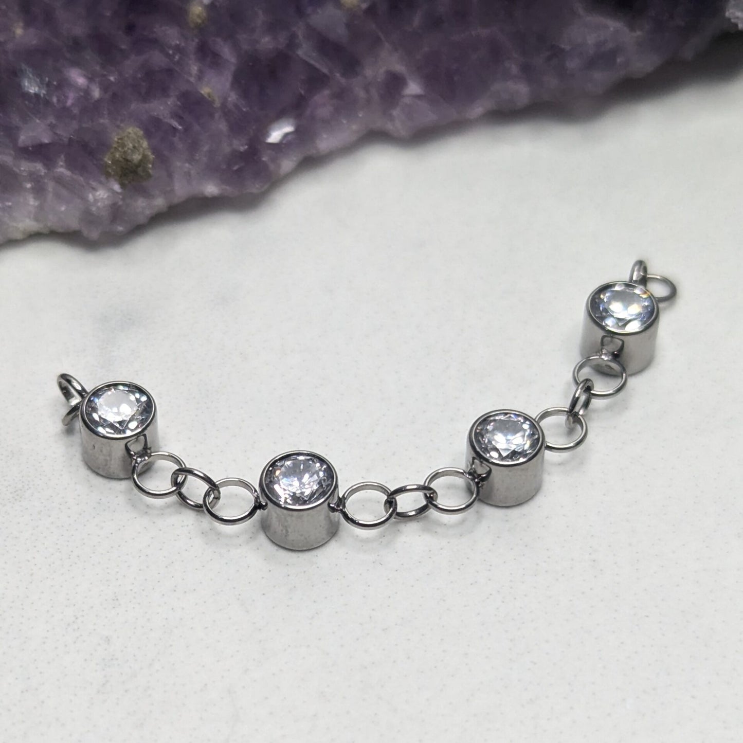 Round gems chain image 2