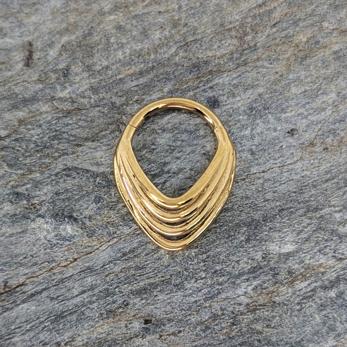 Triple drop clicker ACCIAIO - PVD oro image