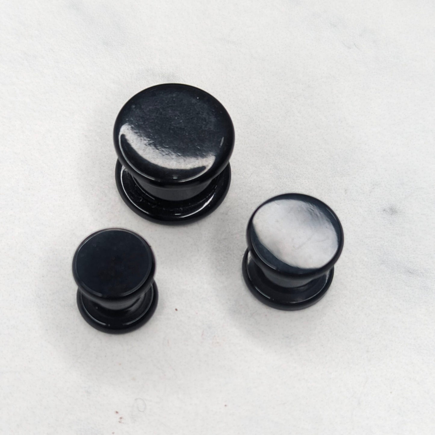 Ear plugs in plastica BLACK image 1