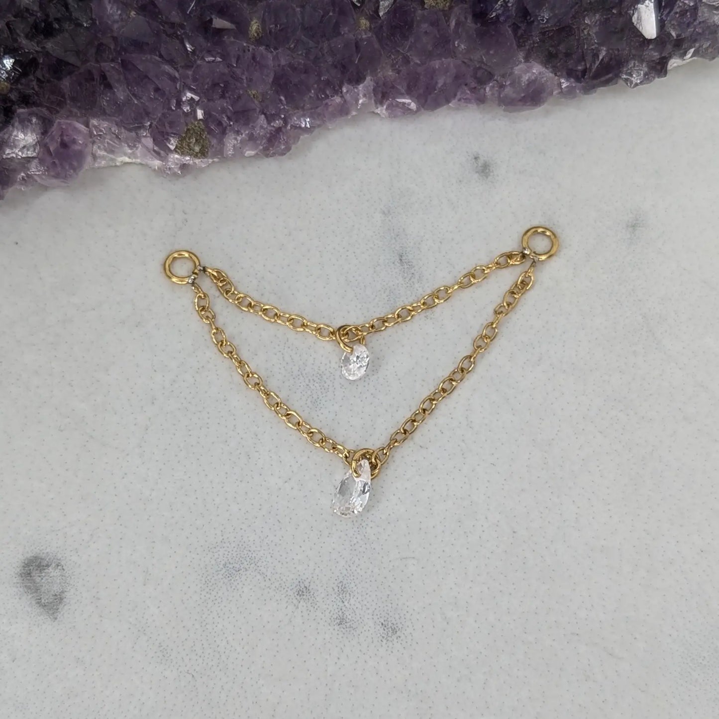 Double chain & charms image 1
