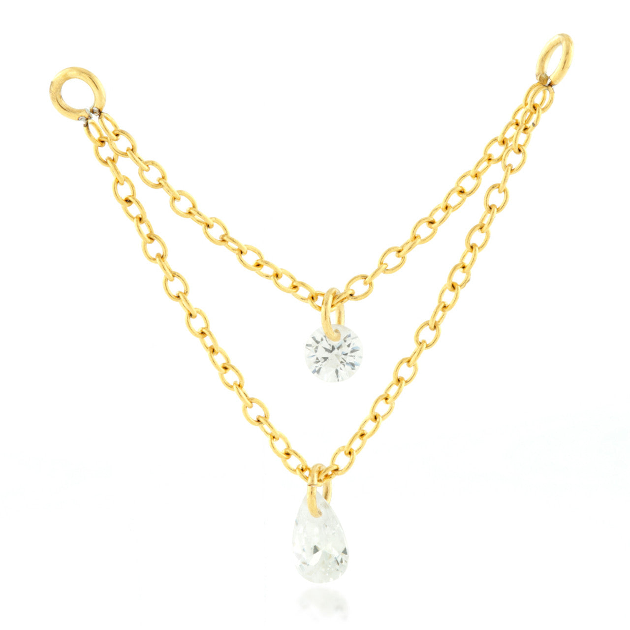 Double chain & charms image 3
