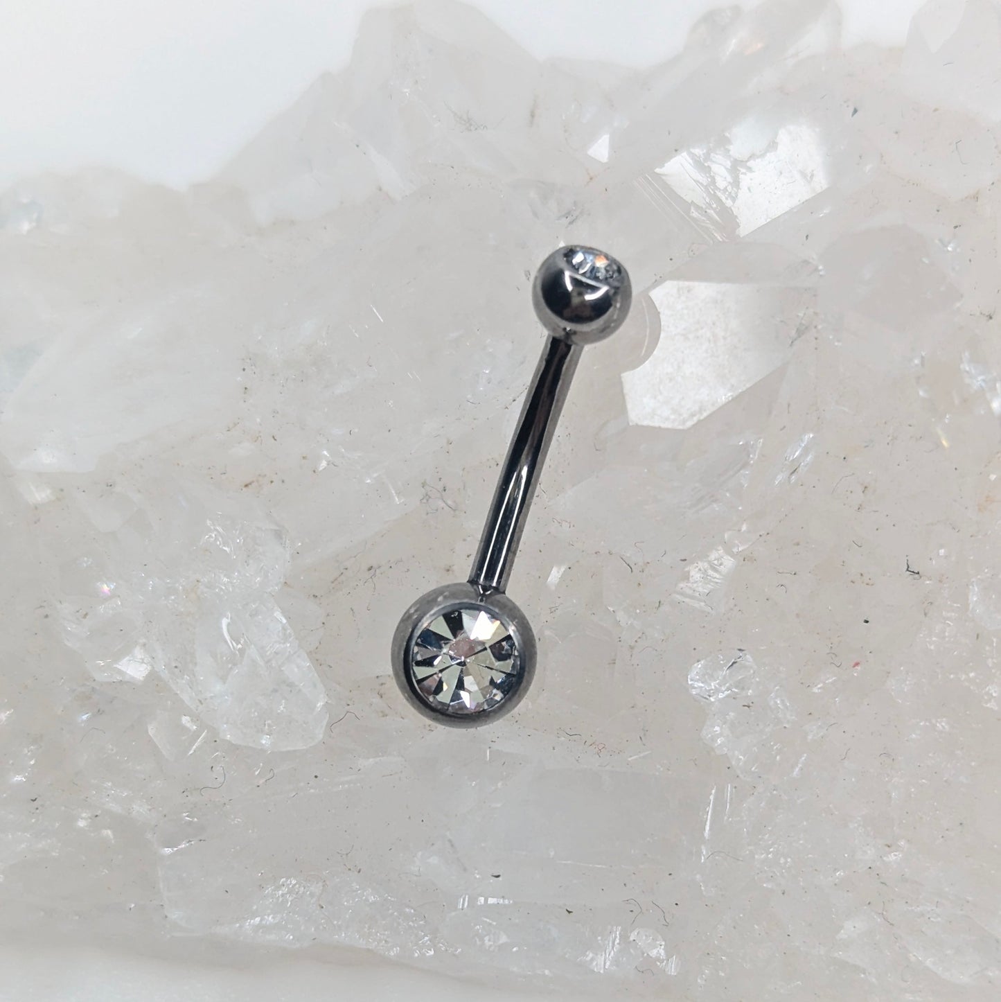 Mini classic navel bar