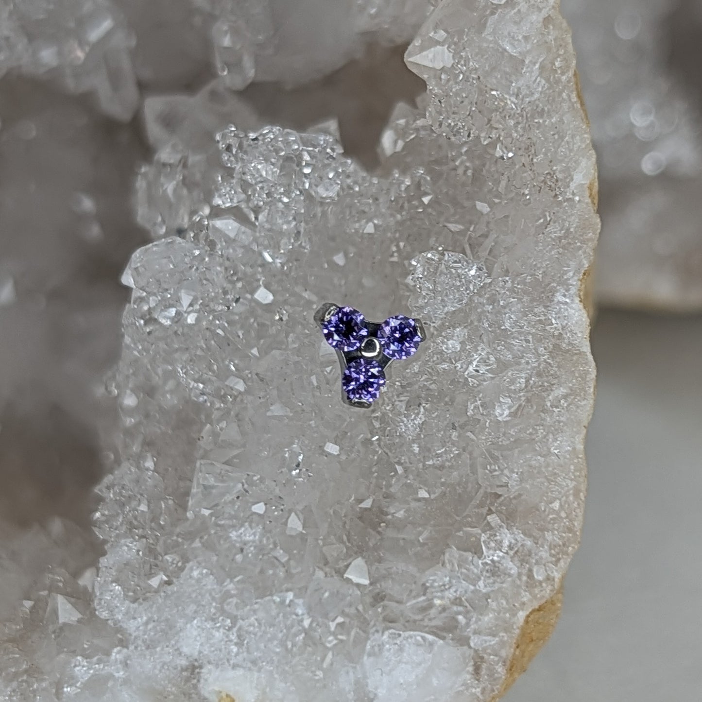 Trinity di zirconi PURPLE