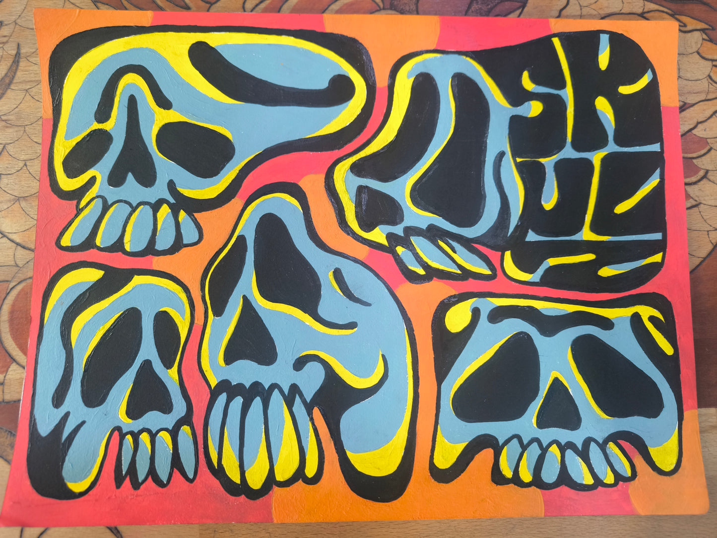 SKULLS - stampa