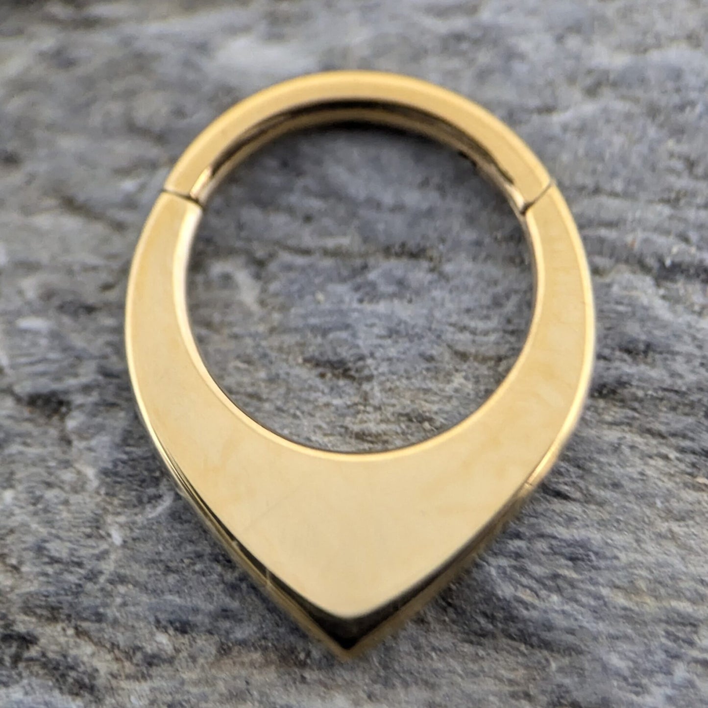 Drop flat clicker - PVD oro image