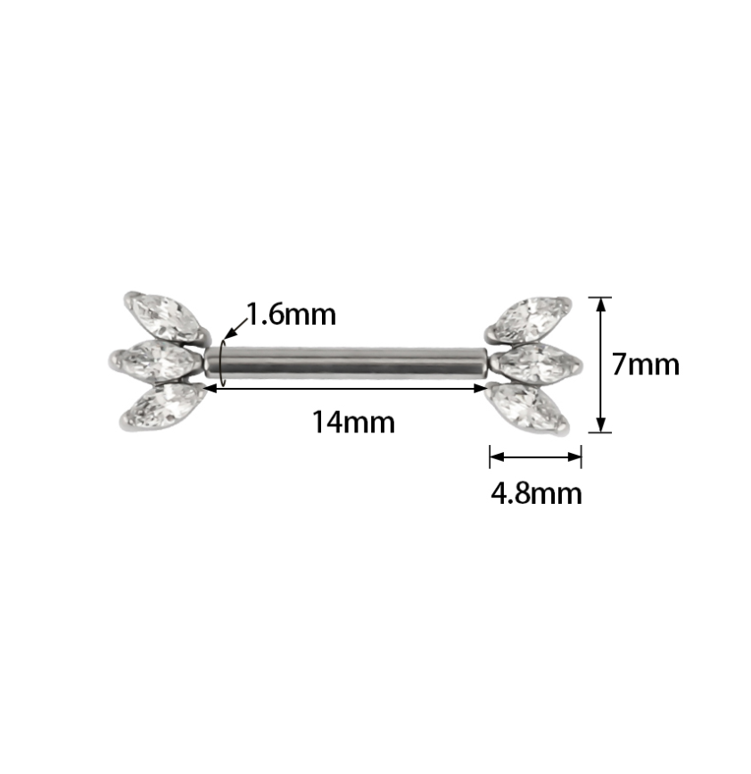 Micro marquise fan SIDE TRADELESS image 1