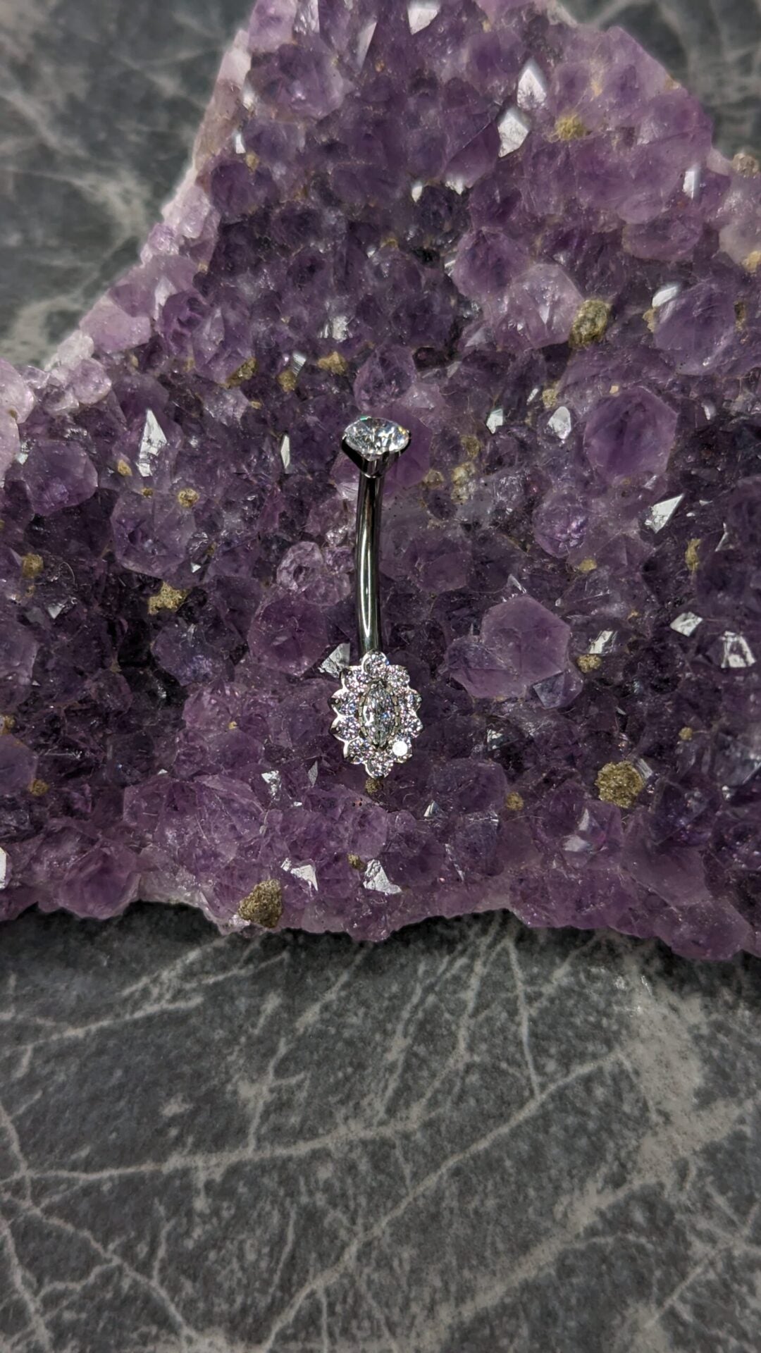 Princess navel bar image 1