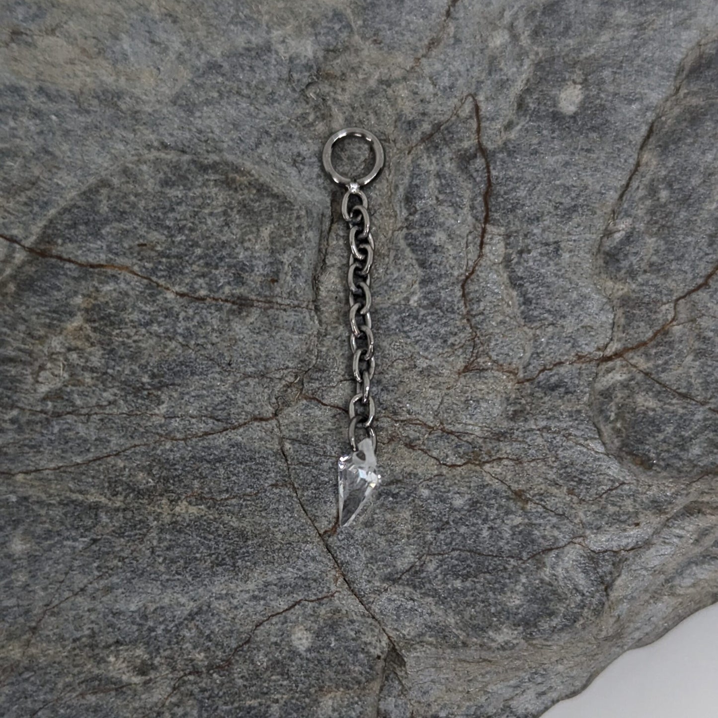 Kite chain charm - Bianco image