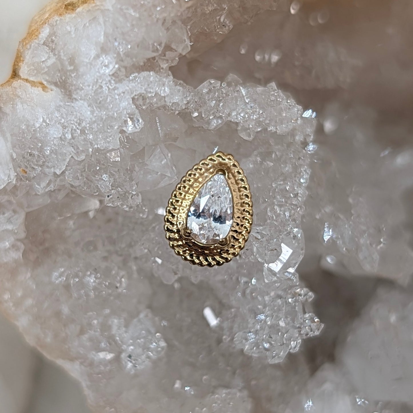 Waterdrop PVD gold