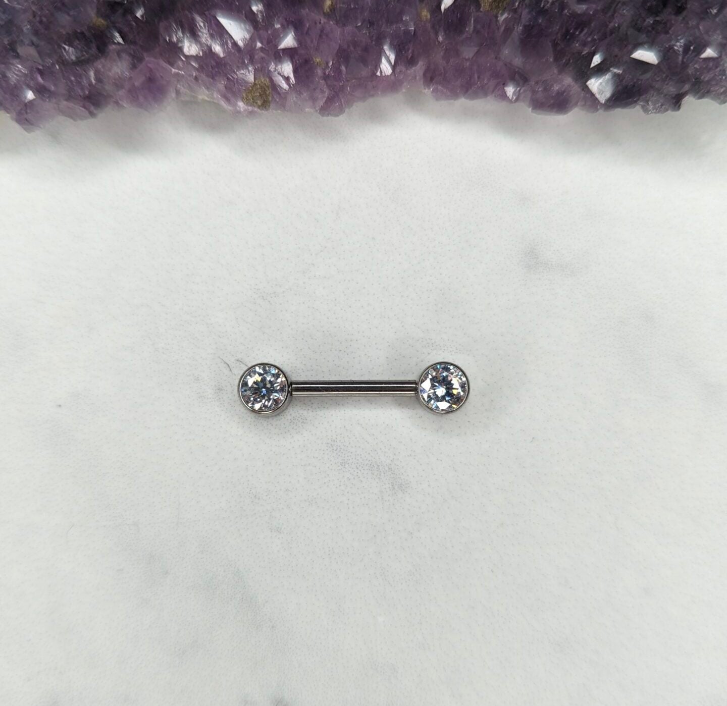 Bezel nipple bar image 2