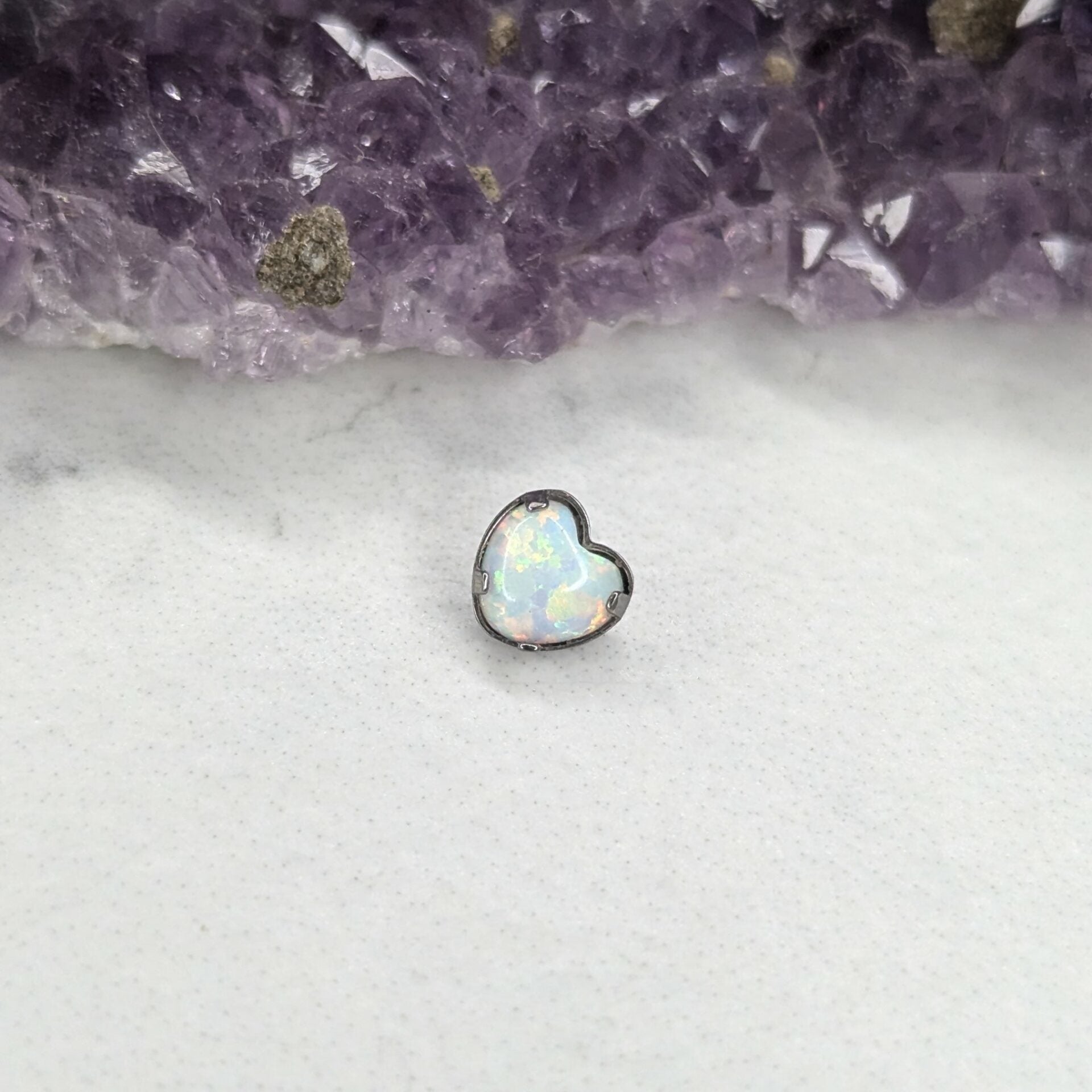 Opal heart 1,6mm image 0