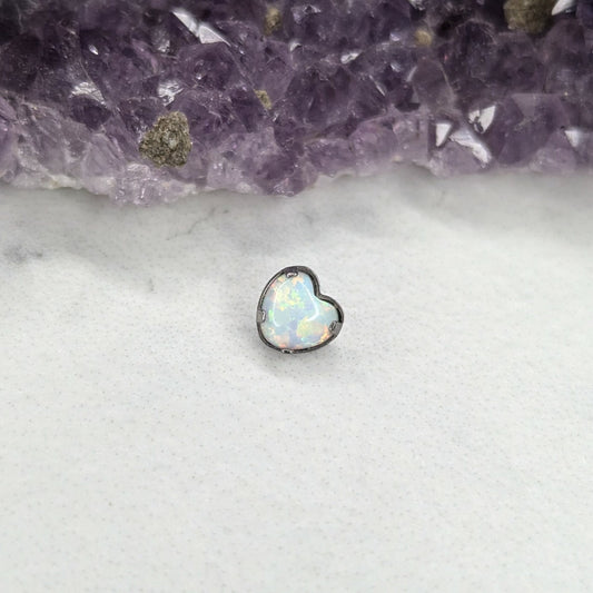 Opal heart 1,6mm image 0