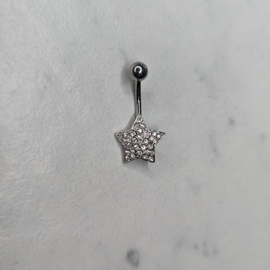 Navel bar stella glitter image 0