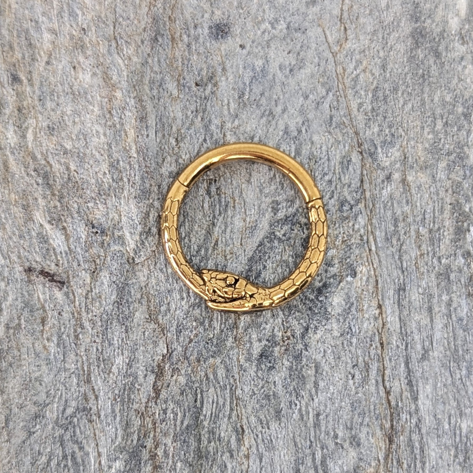 Uroboro clicker ACCIAIO - PVD oro image