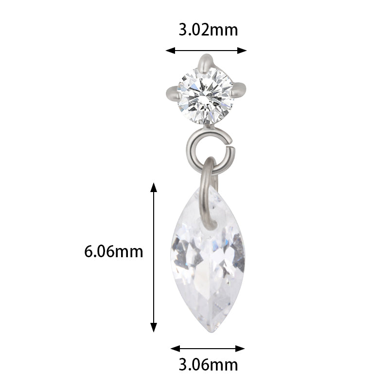 Dangling Dot Marquise image 1