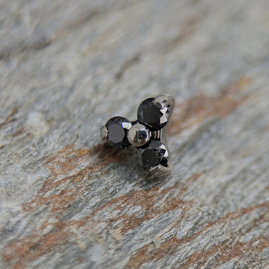 Trinity di zirconi BLACK image 0