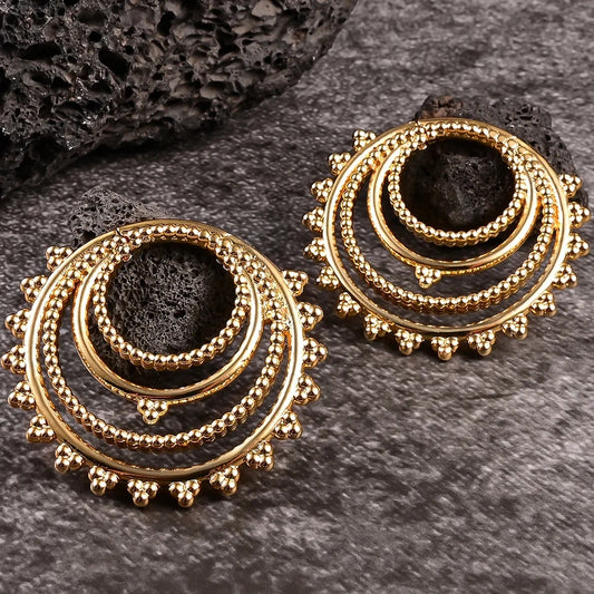 Mehndi clickers PVD gold image 0