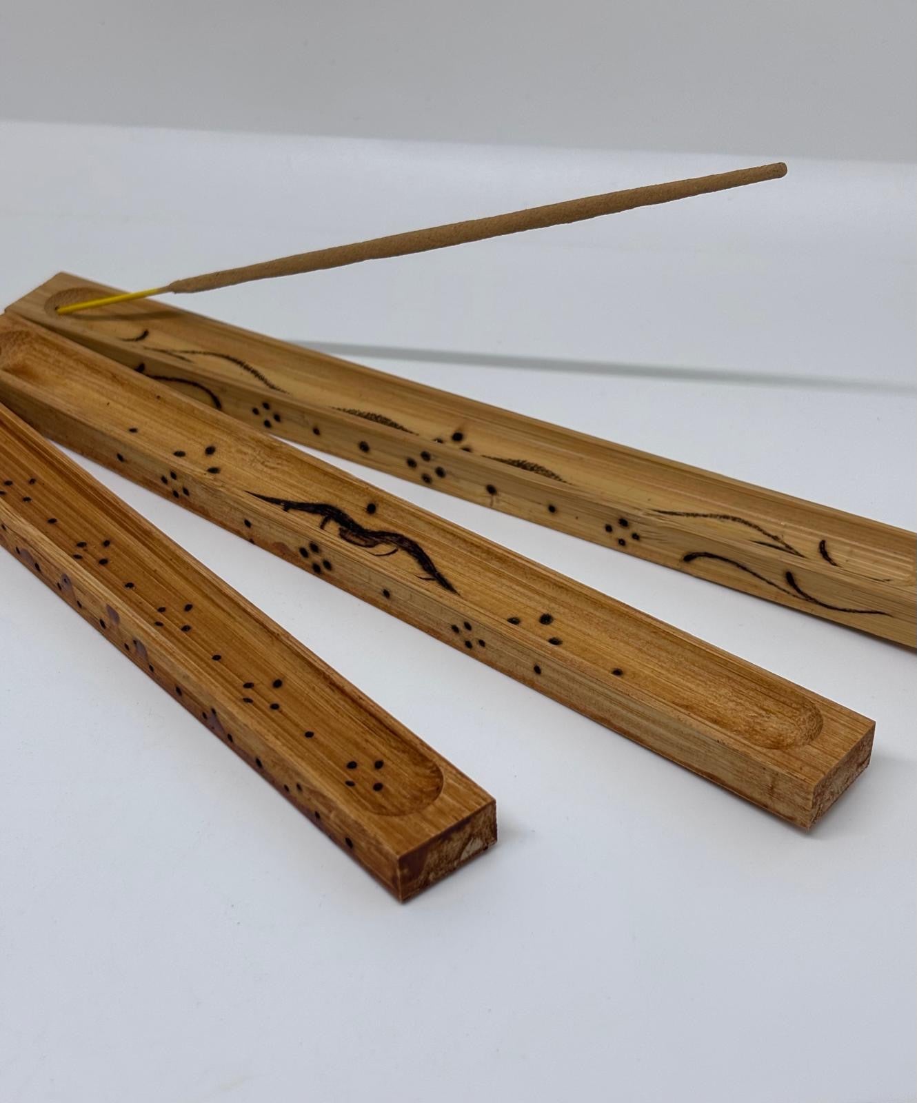 Porta incenso in legno