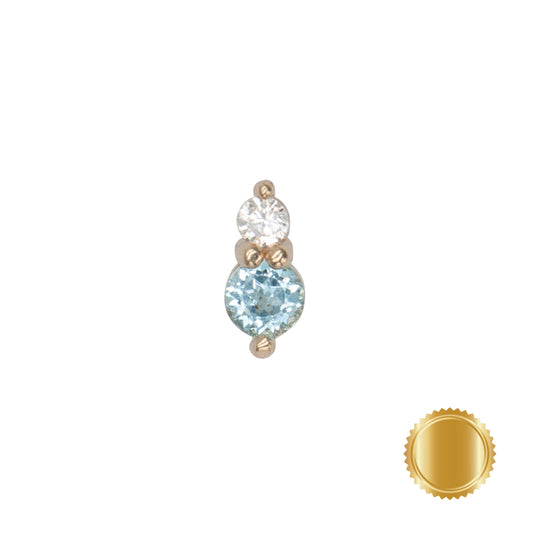 K Double dot Topaz