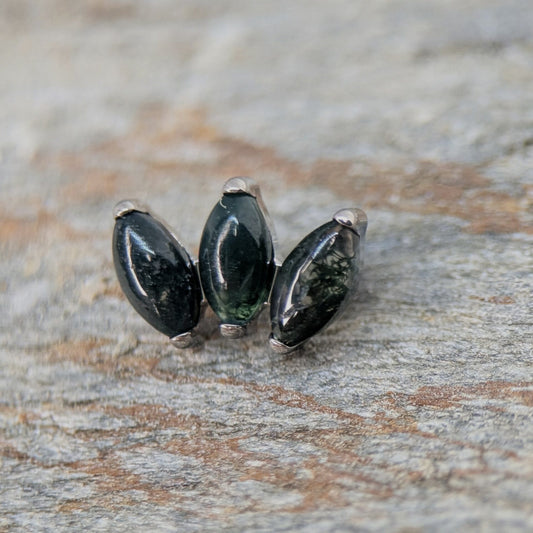 Moss Agate lotus image 0