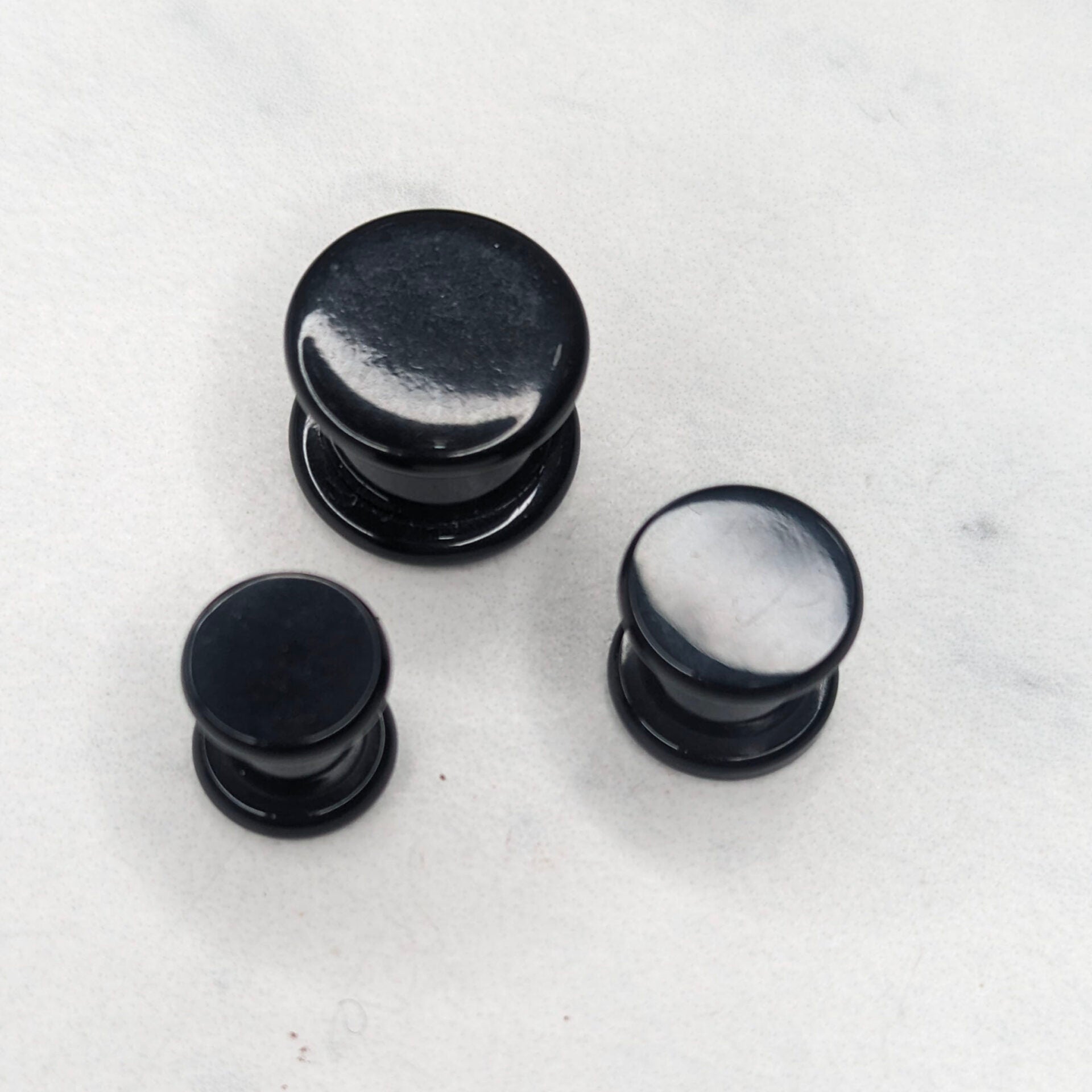Ear plugs in plastica BLACK image 1
