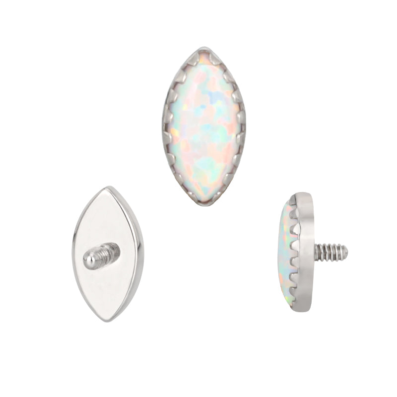 Opal marquise - Bianco image