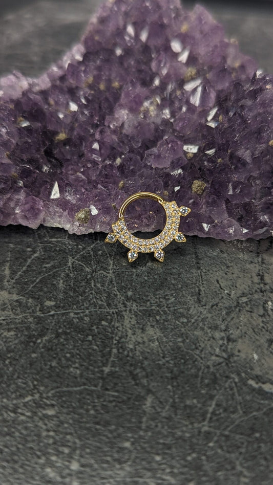 Clicker luxury spike PVD gold image 0