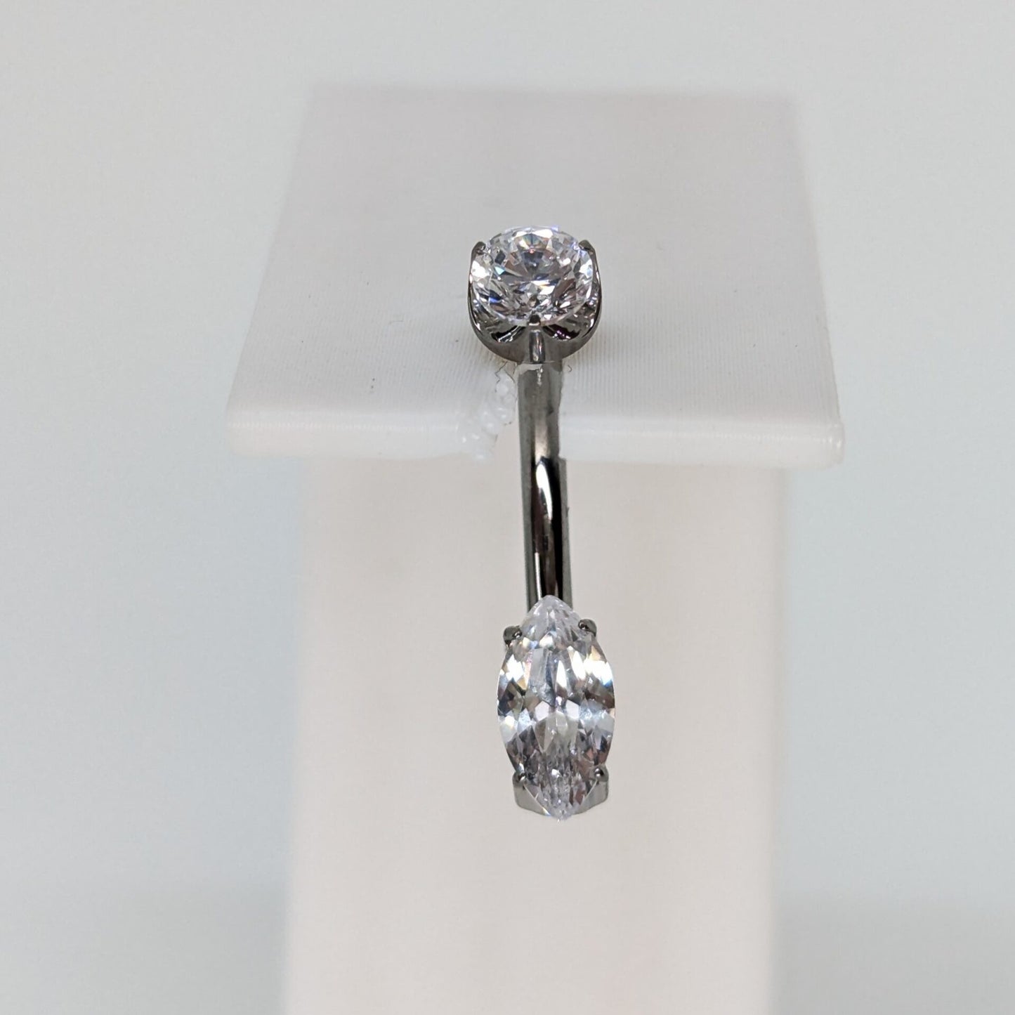 Marquise navel bar image 0