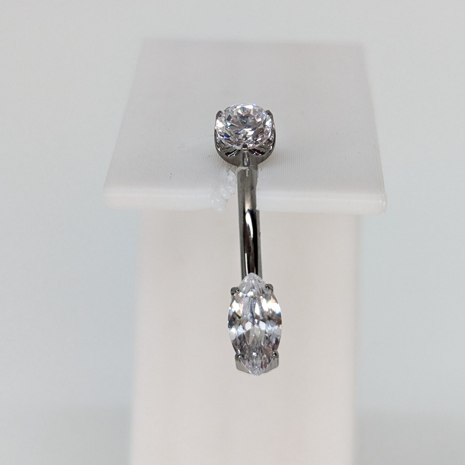 Marquise navel bar image 0