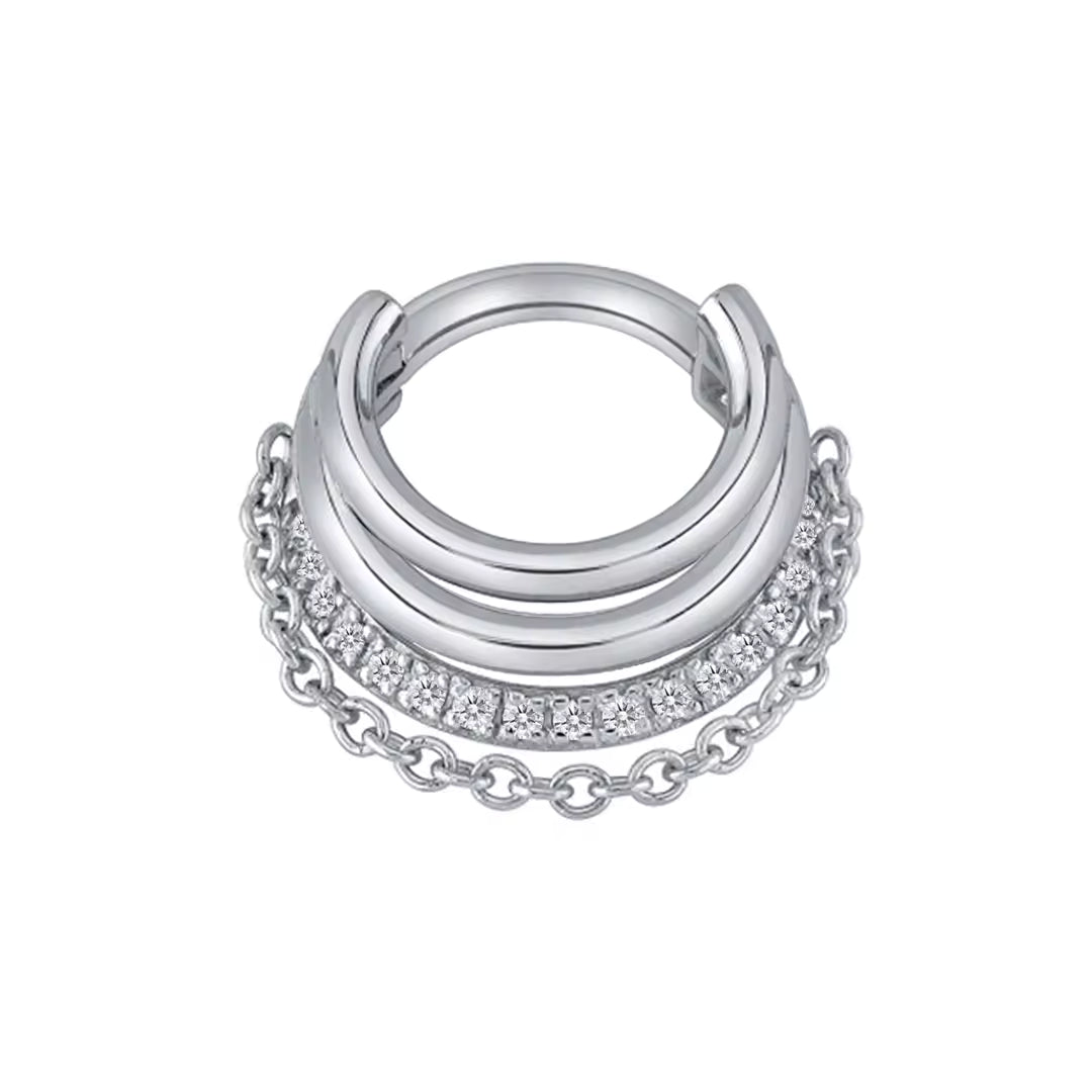Graduated clicker with chain