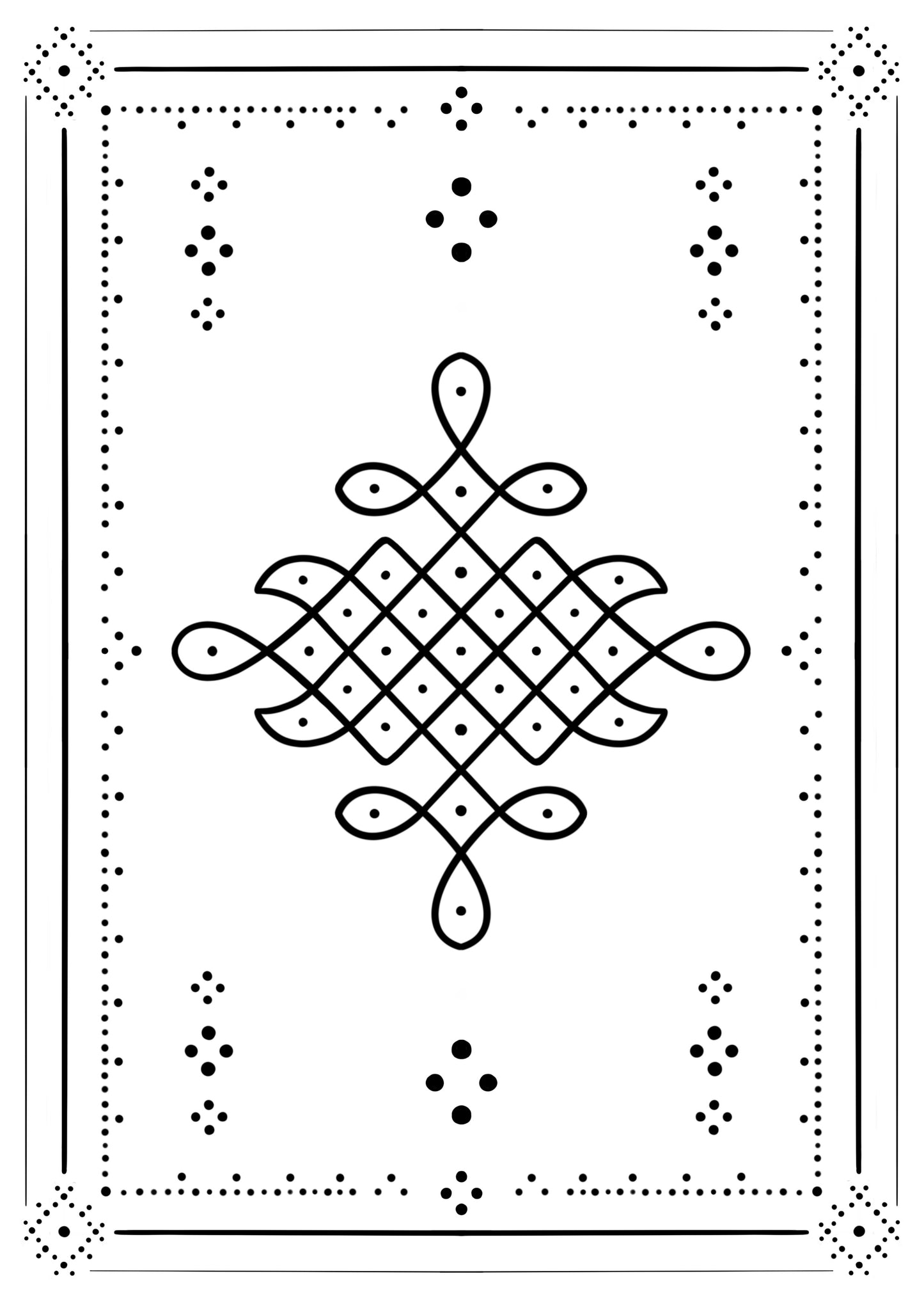 KOLAM 3 - stampa A4