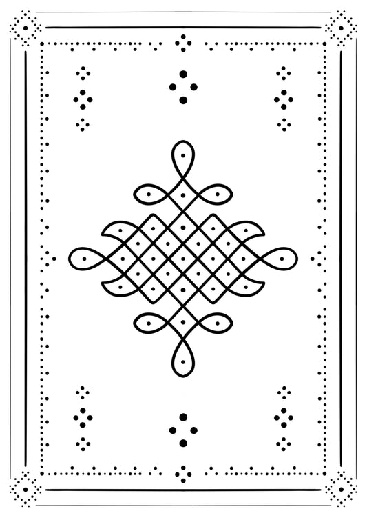 KOLAM 3 - stampa A4