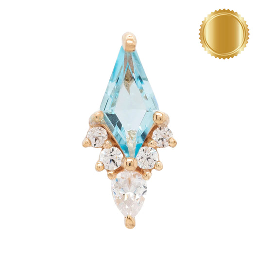 K Topaz crown kite