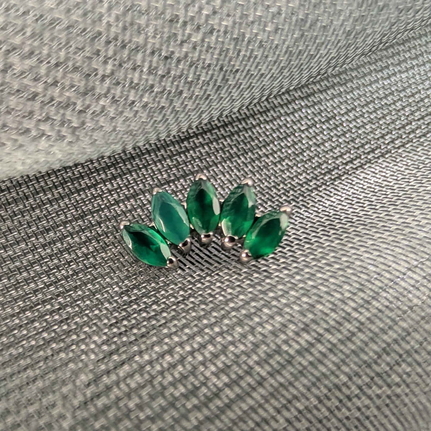 Marquise 5 Green Onyx - TREMUN