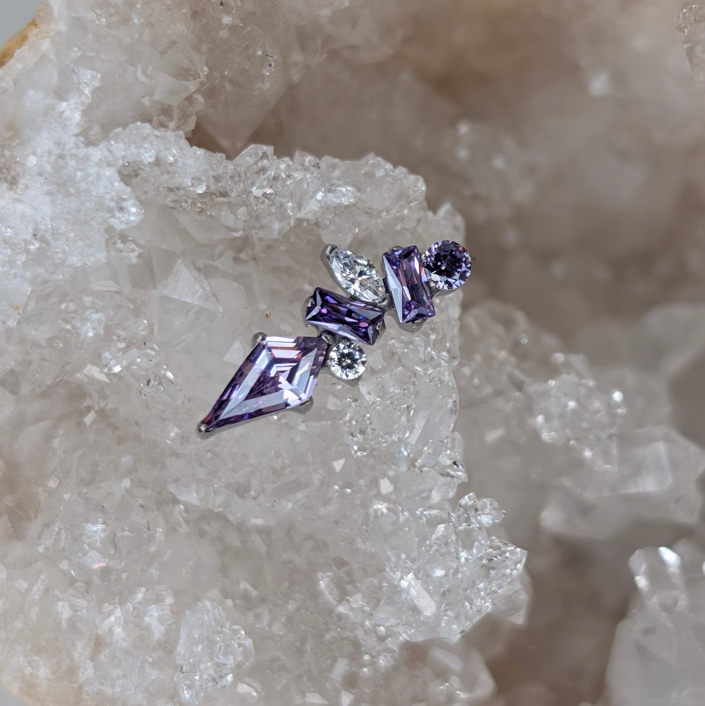 Kite cluster purple