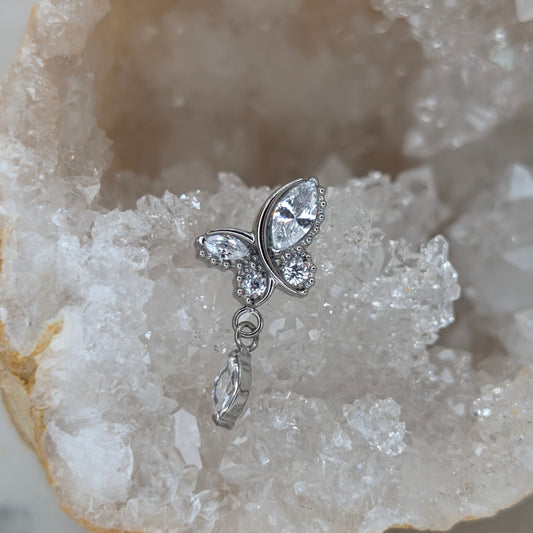 Gems dangling butterfly