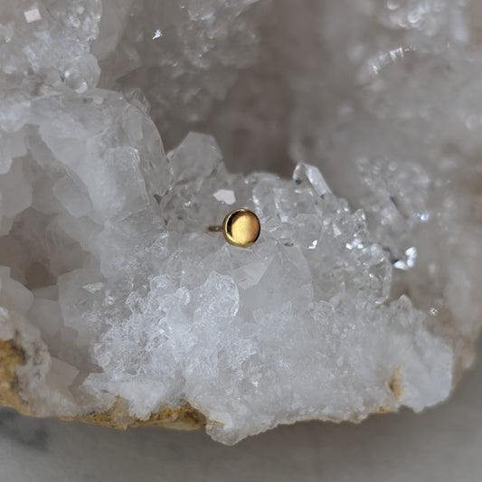 Plain disk PVD gold THREADLESS