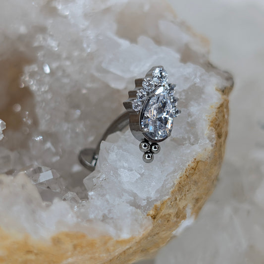 Baroness floating navel bar