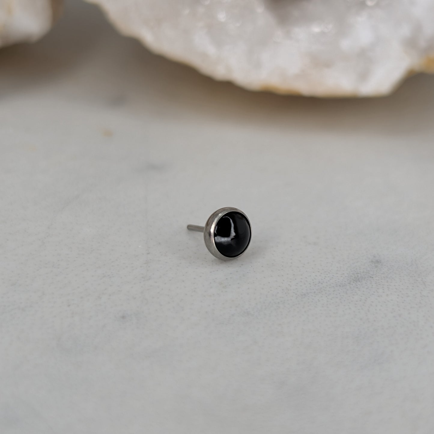 Black Onyx Disk THREADLESS