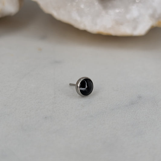 Black Onyx Disk THREADLESS