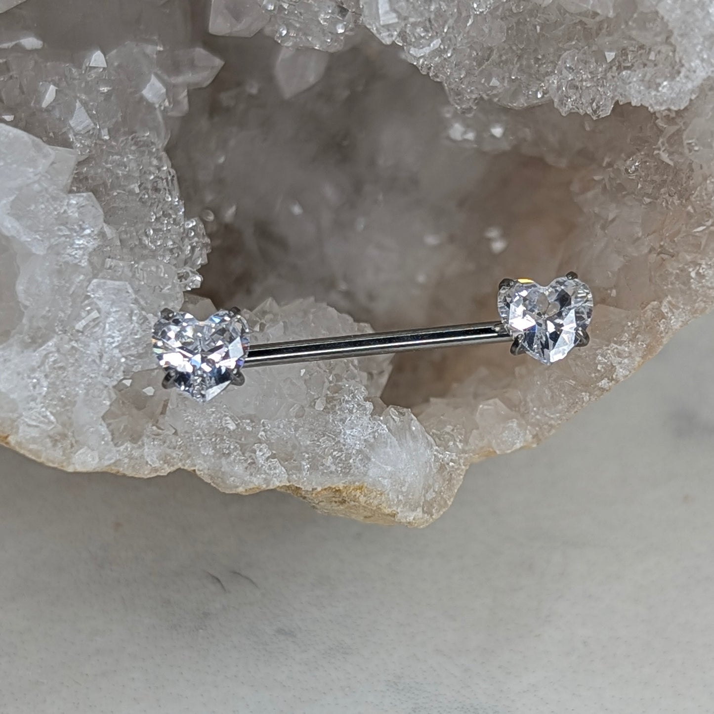 Heart barbell