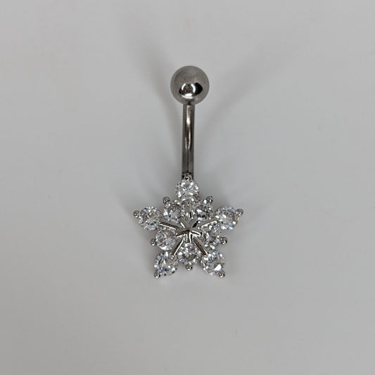 Snowflake navel bar image 0