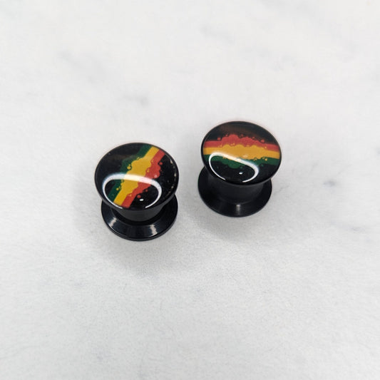 Flared ear plug Giamaica image 0