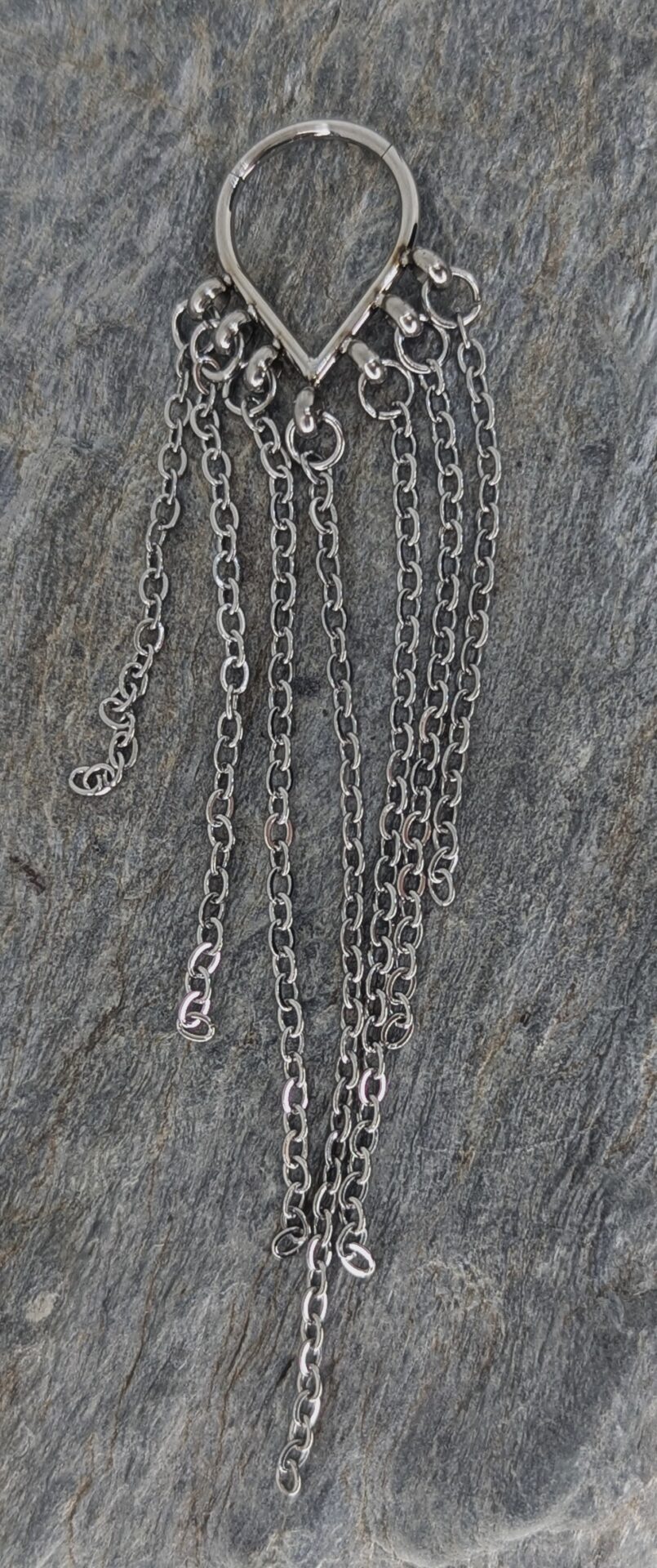 Chained drop clicker ACCIAIO image 0