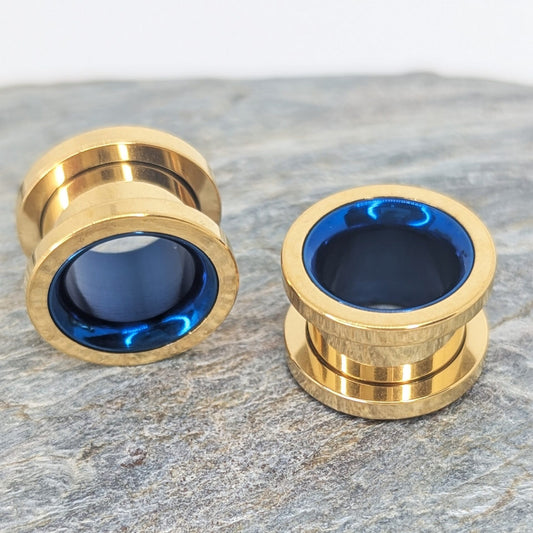 Gold &amp; Blue tunnel image 0