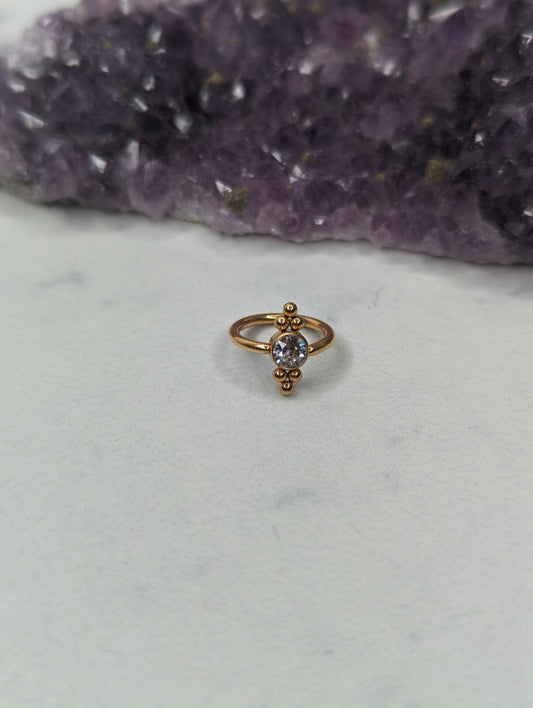 Ornamental BCR attachment PVD gold image 0