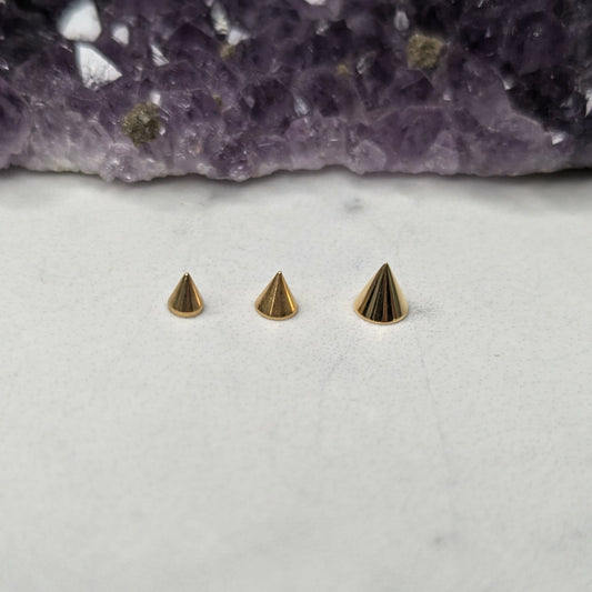 Spike 1,2mm PVD gold image 0